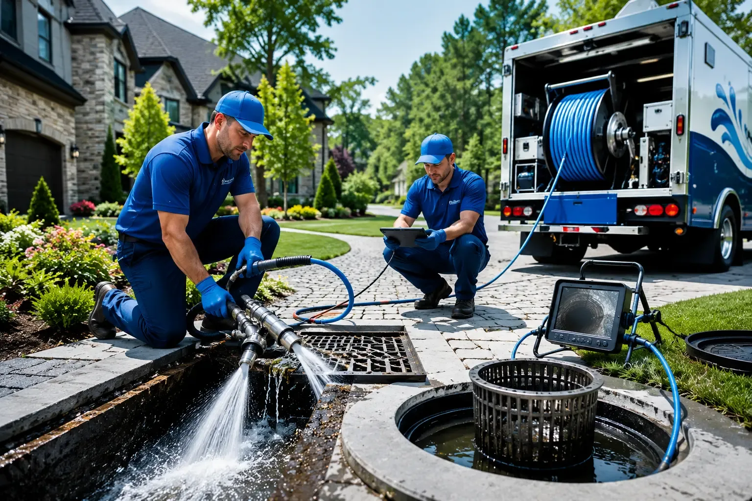 Local outdoor drain cleaning professionals in Penn, PA